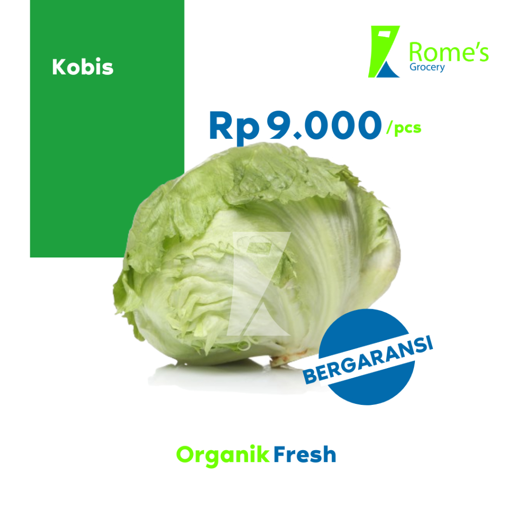 

Kobis | 300 - 1000 gr | Organik&Fresh | Bergaransi | Romes Grocery