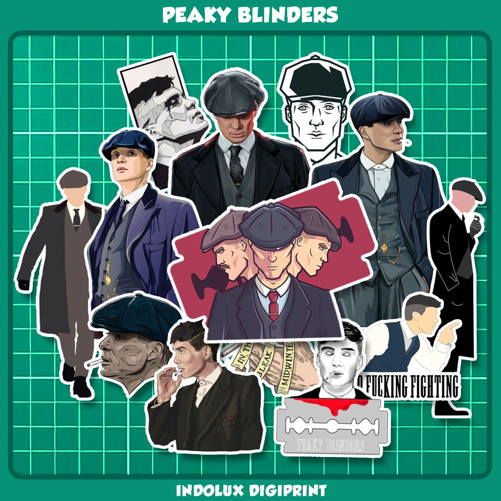 

Sticker Peaky Blinders Thomas Shelby Stiker Cillian Murphy Anti Air Waterproof