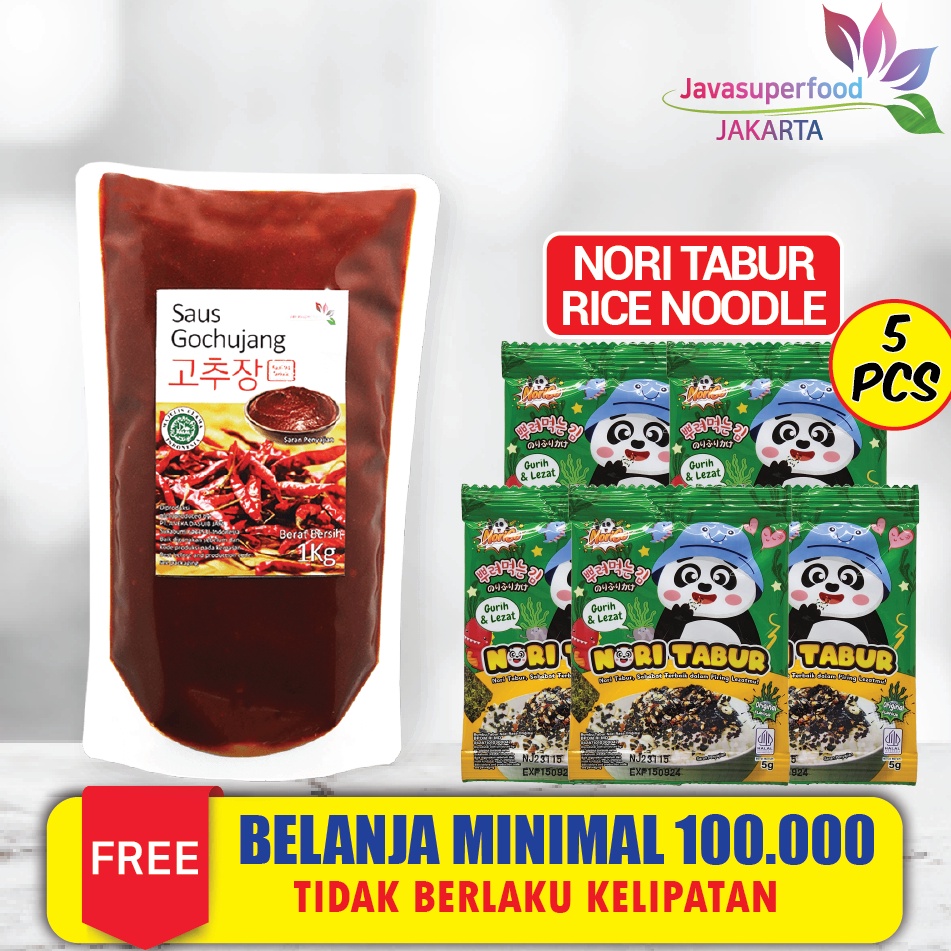 

Gochujang HALAL 1kg Rasa Asli KoreaSauce Sambel PastaHot Pepper Pasta