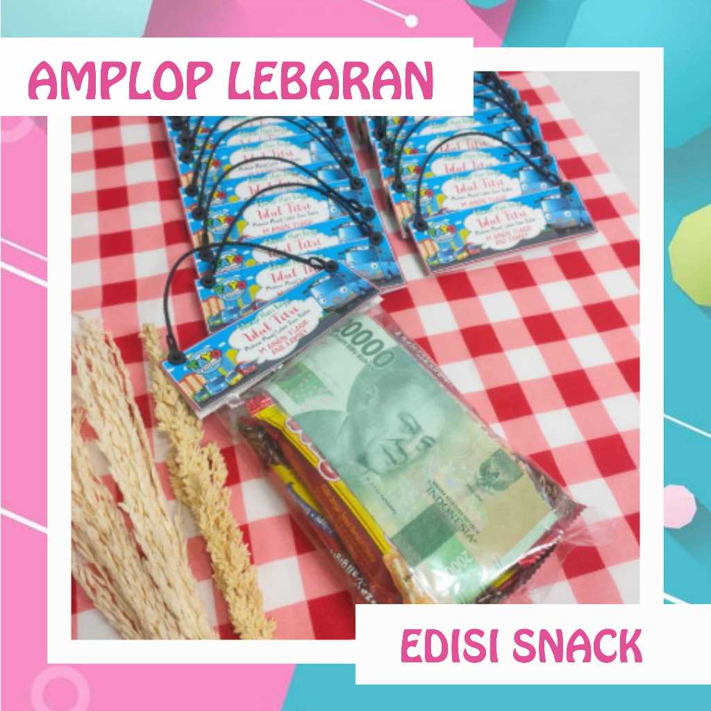 

EDISI SNACK isi 10 pcs - Amplop Lebaran Terbaru Viral