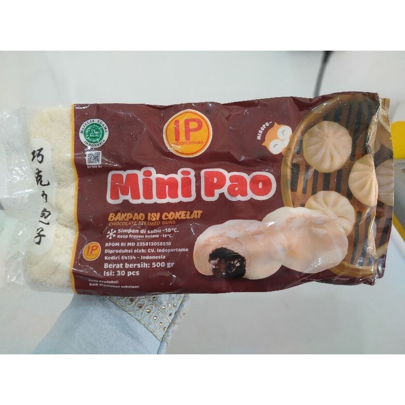 mini pao cokelat IP 30 biji