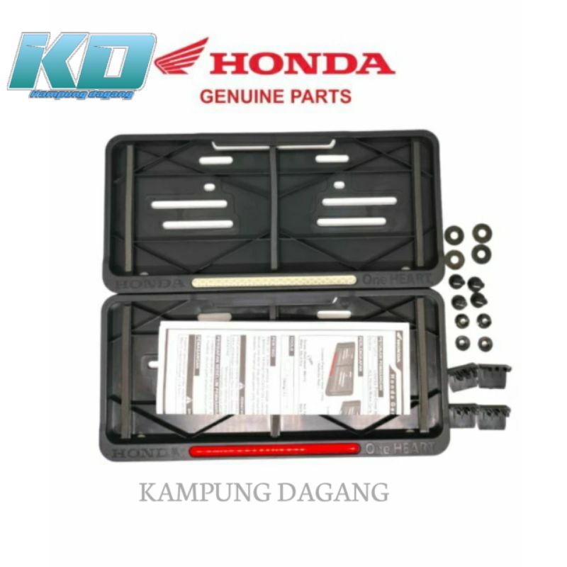 Cover Plat Nomor Motor Honda Model Terbaru 100℅ Original Astra Honda Motor Universal Motor Honda