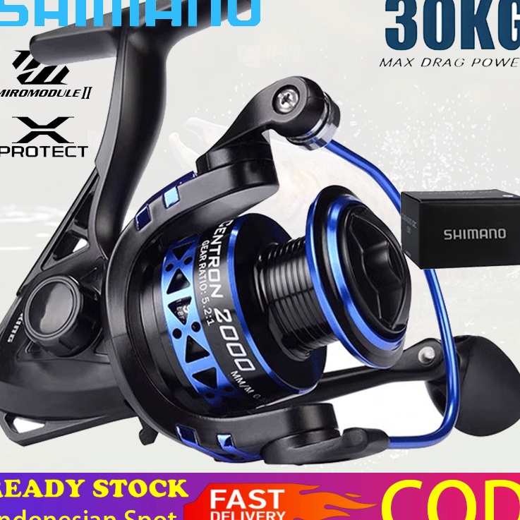 Dijamin Ori SHIMANO Reel Pancing Spinning Power Handle Metal 3Kg Max Drag BK14 13BB Shimano Reel Pan