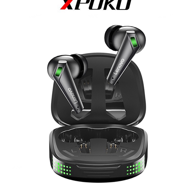 Obral Murah  Thinkplus Lenovo XT85II Heatset Bluetooth 53 Headset Game nirkabel Low Latency with Mic