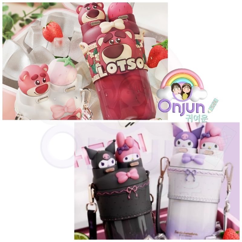 Tumbler Lotso/Botol Lotso/Termos Lotso/kuromi