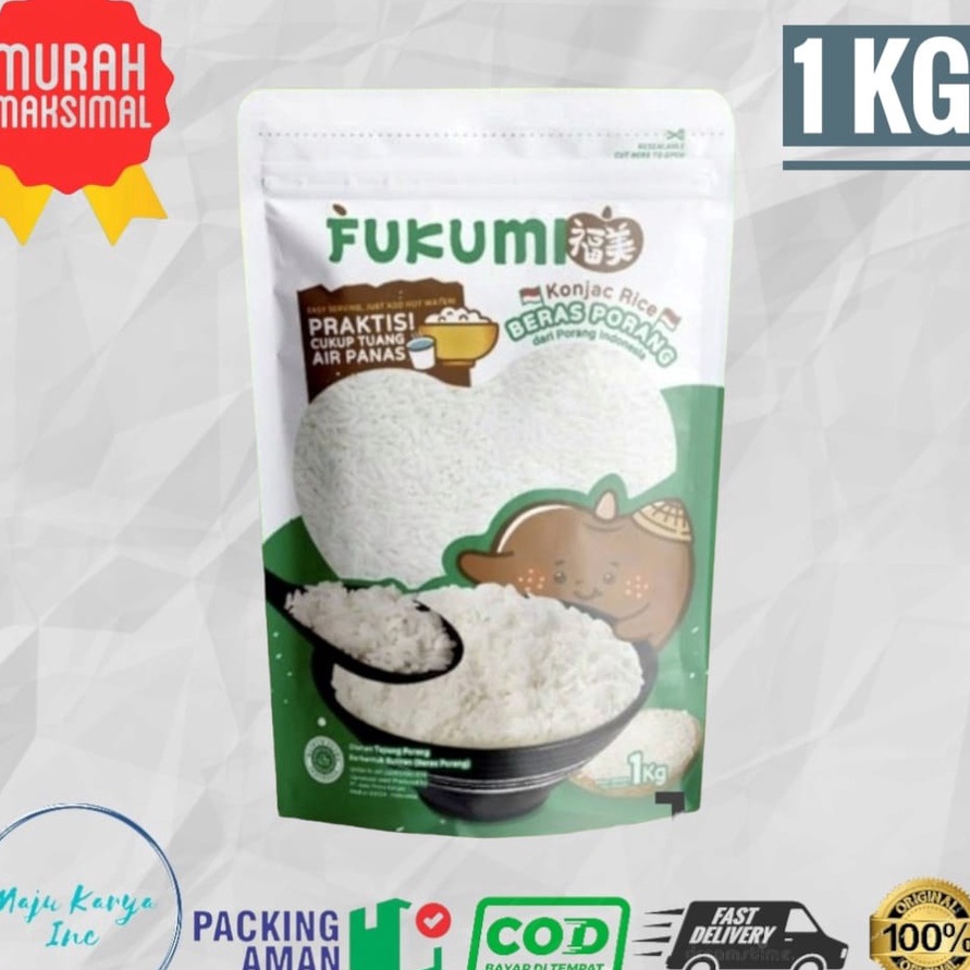 

1111 FUKUMI BERAS PORANG POUCH 1KG