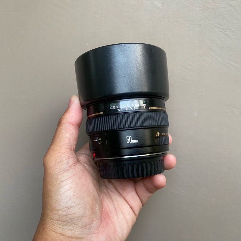 lensa fix canon 50mm f1.4 usm