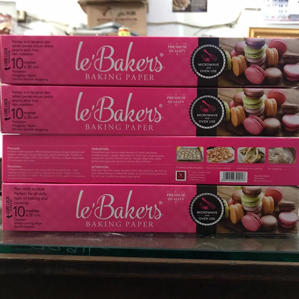 

Le Bakers Baking Paper 3cm x 1mtr Bakers BP