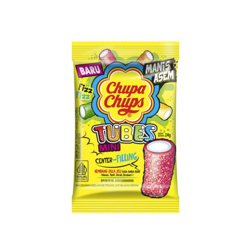 

Chupa Chups Tubes Mini Kembang Gula Jeli 24gr