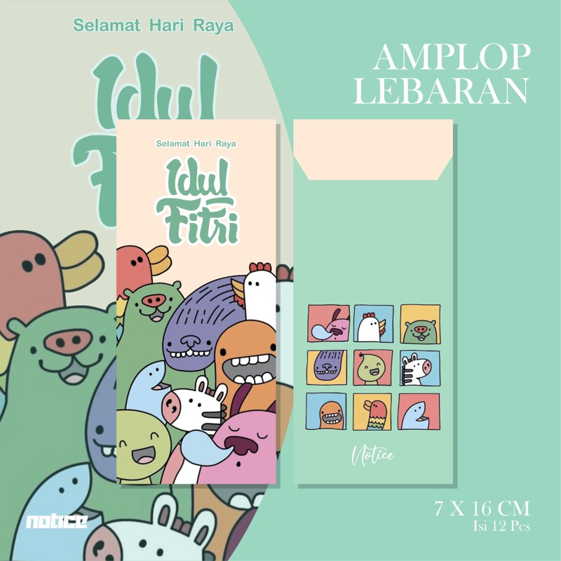 

[VOL 1] AMPLOP LEBARAN AESTHETIC - NOTICE.PROJECT