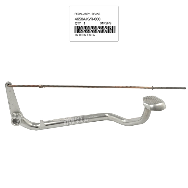 4650A-KVR-600 Pedal Rem Belakang & Kawat Rem Revo 100 Supra Fit New