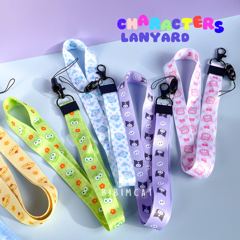 

Character Lanyard IC Card / Tali Gantung Leher Anak Kuromi