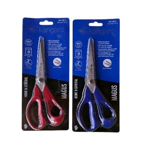 

Gunting kangaro MG-85Y ukuran 7,5 inch / Stainless steel scissors kangaro / Gunting jumbo