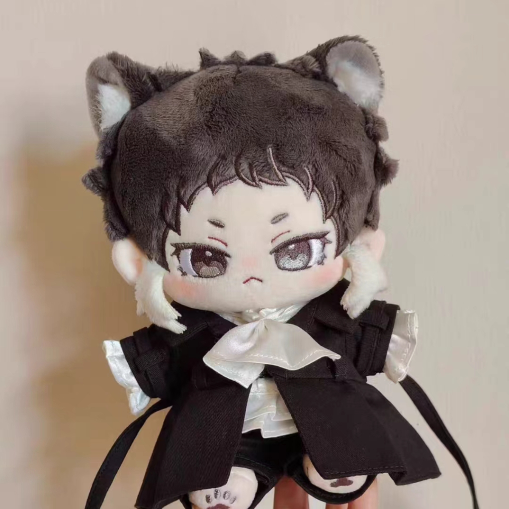 [READY STOCK] doll akutagawa bungo stray dogs boneka ryunosuke akutagawa doll 20cm miaomiao