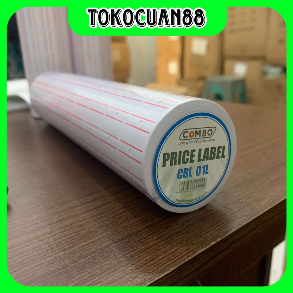 

Label Harga / Kertas Label Harga 1 Baris / Price Label Putih / Price Label 1 Line