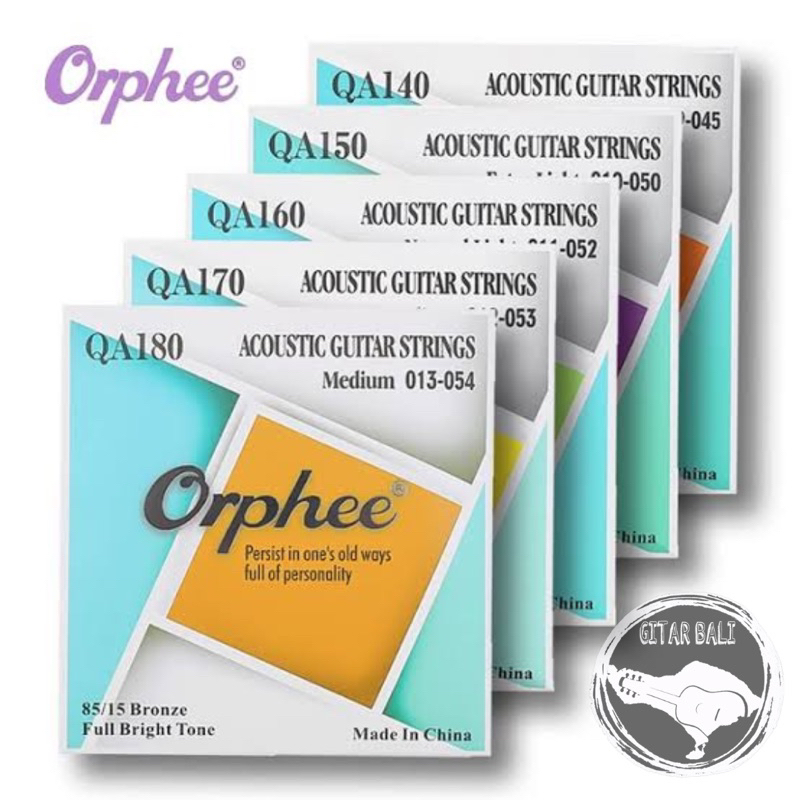 Orphee Qa140 / Orphee Qa150 / Orphee Qa160 / Orphee Qa170 / Orphee Qa180