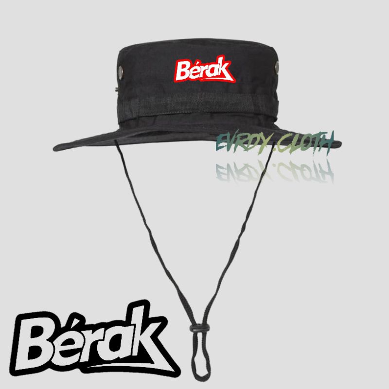 Topi Gunung Premium Berak Clothing | Topi Rimba Lokal Brand | Topi Camping Pria Dan Wanita