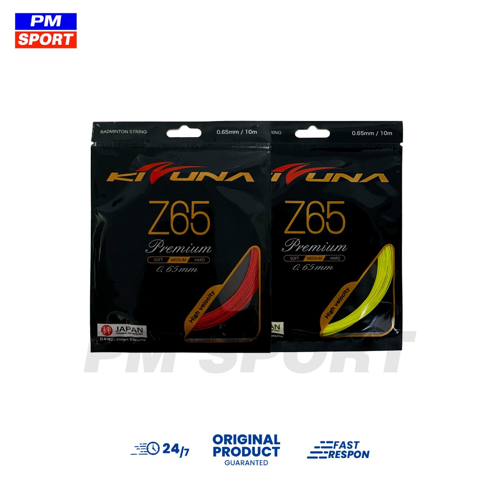 SENAR RAKET BADMINTON STRING KIZUNA Z65 PREMIUM BULUTANGKIS ORIGINAL