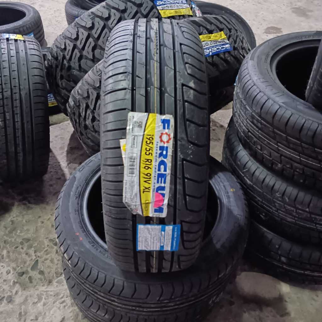 Promo Ban Mobil 195/55 R16 forceum octa ban tubles tahun2022 bukan ban bekas