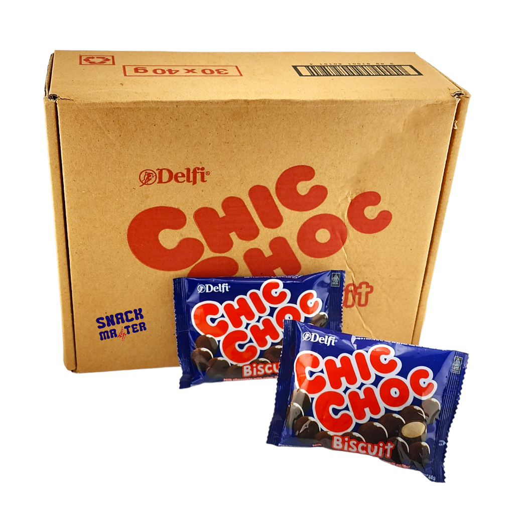 

Delfi Chic Choc Chocolate Balls Regular Size BOX - Netto 40gr