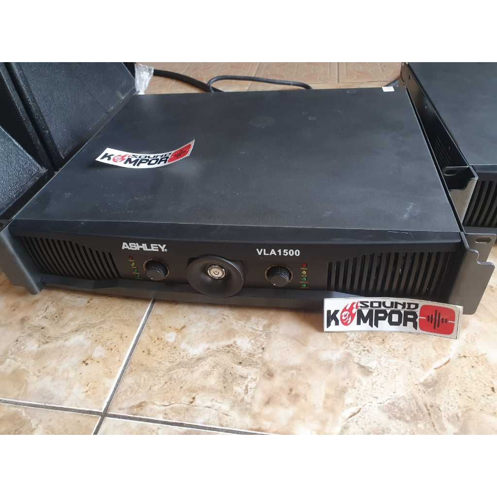 POWER AMPLIFIER ASHLEY VLA1500 POWER ASHLEY VLA 1500