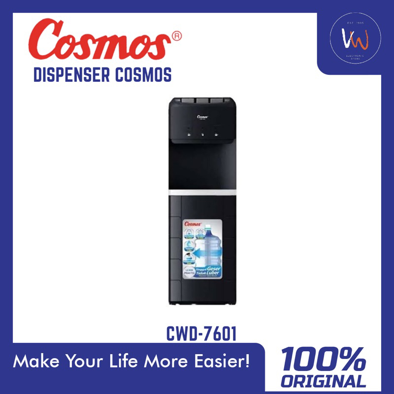 Dispenser Galon Bawah Cosmos CWD-7601 / Dispenser 3 Fungsi / Dispenser Galon Air