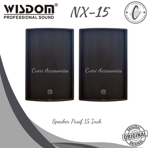 Wisdom NX15 Speaker Pasif 15 Inch Original NX-15