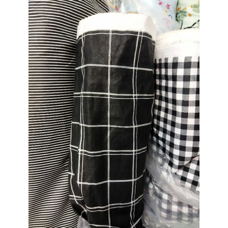 Kain/Bahan katun tokai senko motif//Kain katun jepang meteran//Bahan katun jepang premium motif kota