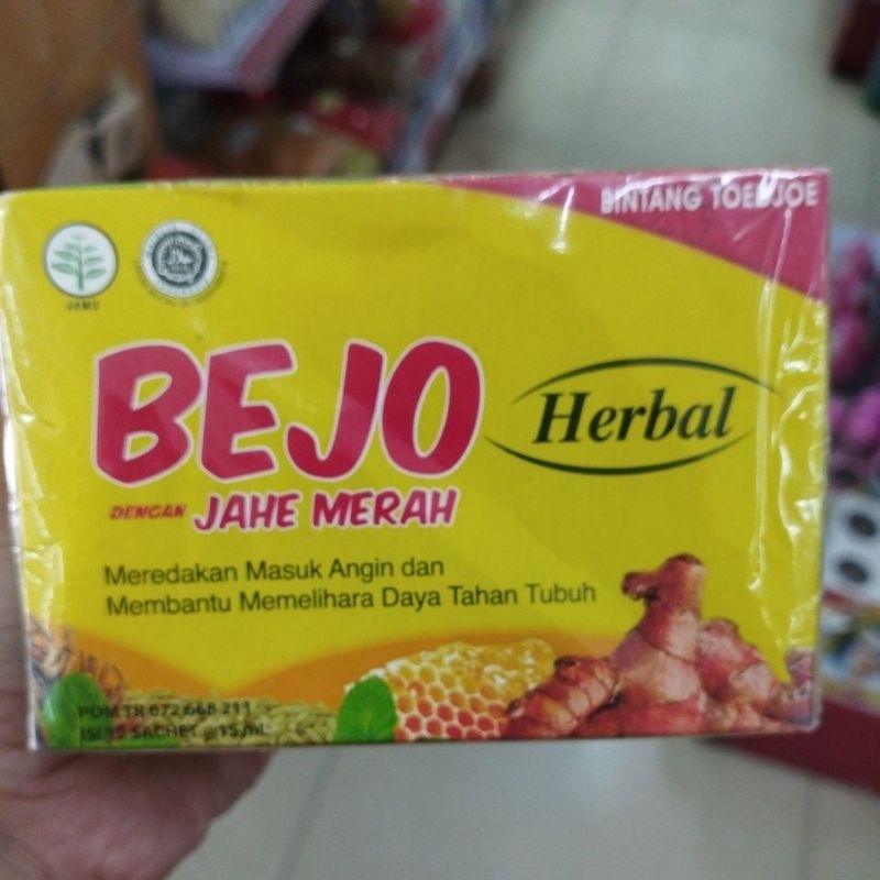 

Bejo jahe merah 12s HERBAL