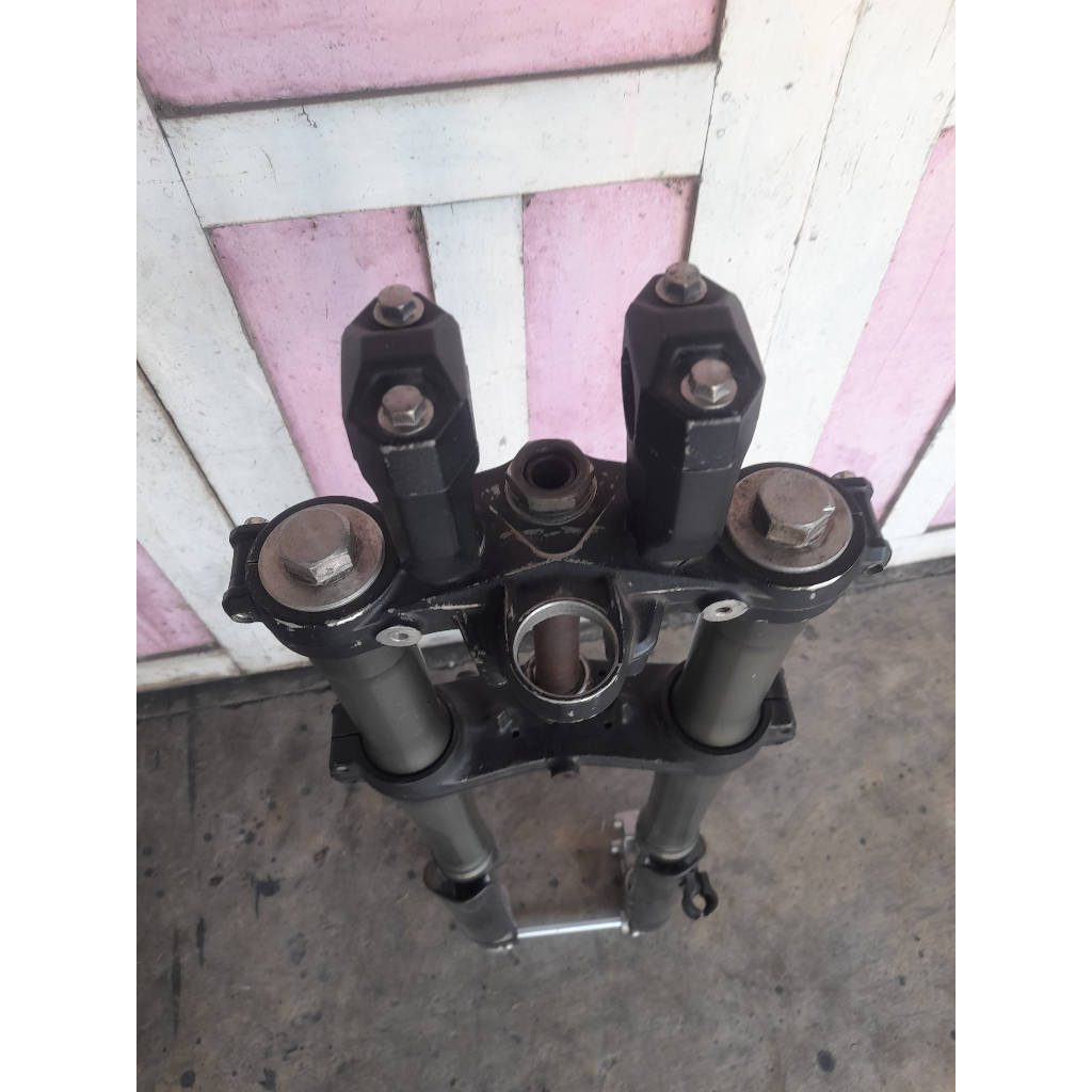 Shockbreaker depan Kawasaki D-Tracker old model Upside Down shock USD DTracker Old Original Copotan 