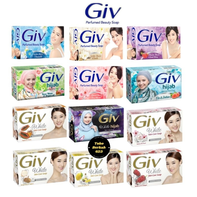 

Giv Sabun Mandi Batang Saffron & Niacinamide 72 gr
