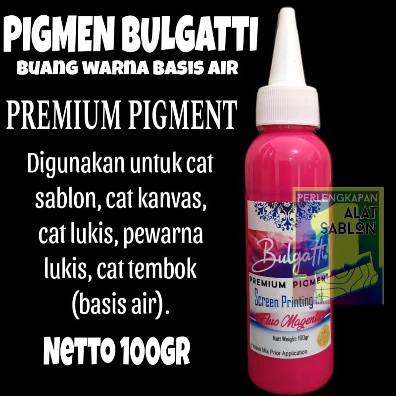 

BIANG WARNA SABLON BULGATTI FLO MAGENTA 100GR BASIS AIR