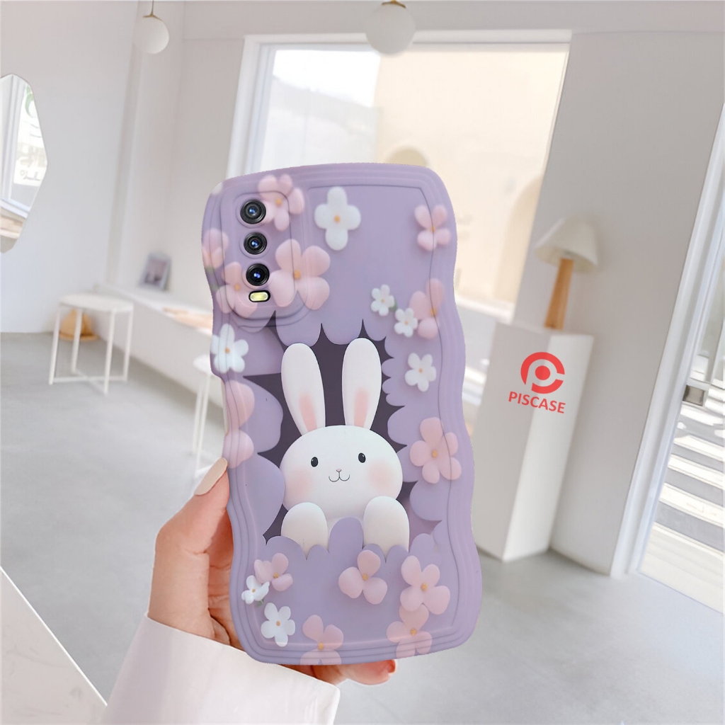 Softcase VIVO Y20 / Y12S / Y20S GELOMBANG Terbaru - Fashion Softcase - Casing VIVO Y20 / Y12S / Y20S