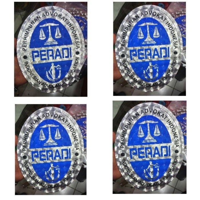 Stiker Peradi Advokat Besar