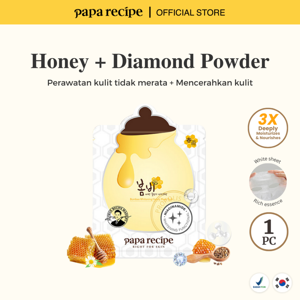 PAPA RECIPE Bombee Whitening Honey Mask