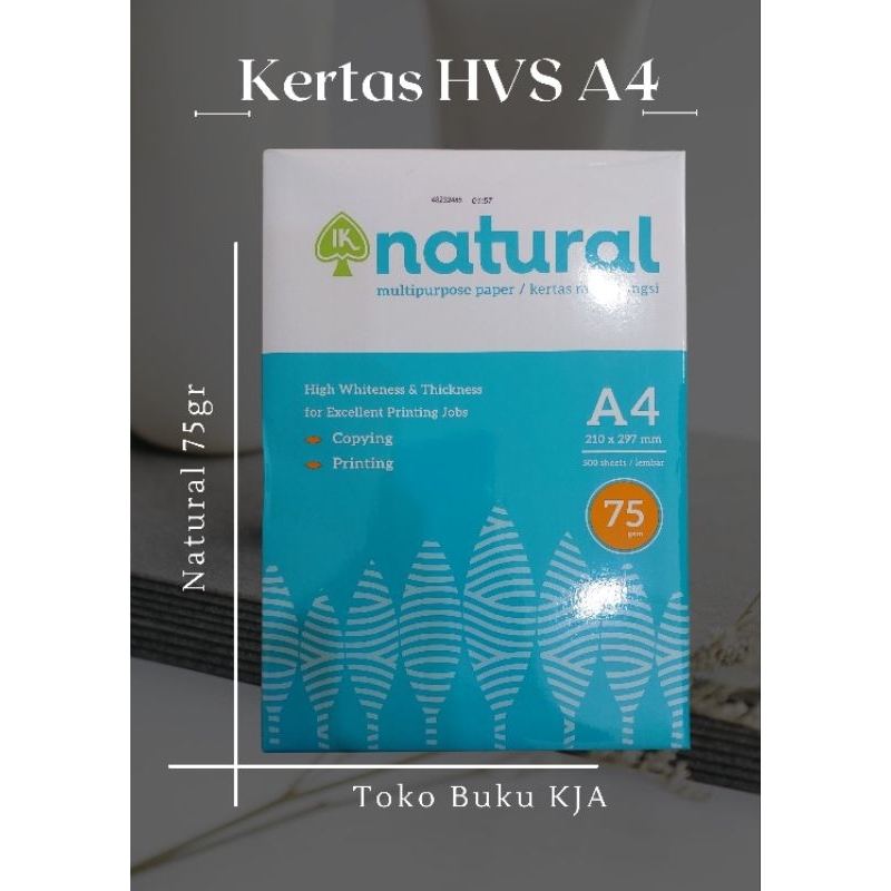 

Kertas HVS A4, 75 Gram