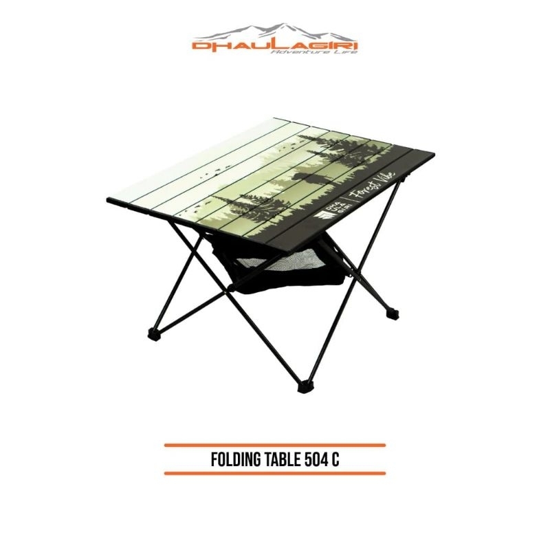 Meja Folding Table 504C Dhaulagiri / Meja Outdoor Camping Dhaulagiri / Meja Portable Meja Lipat Camp