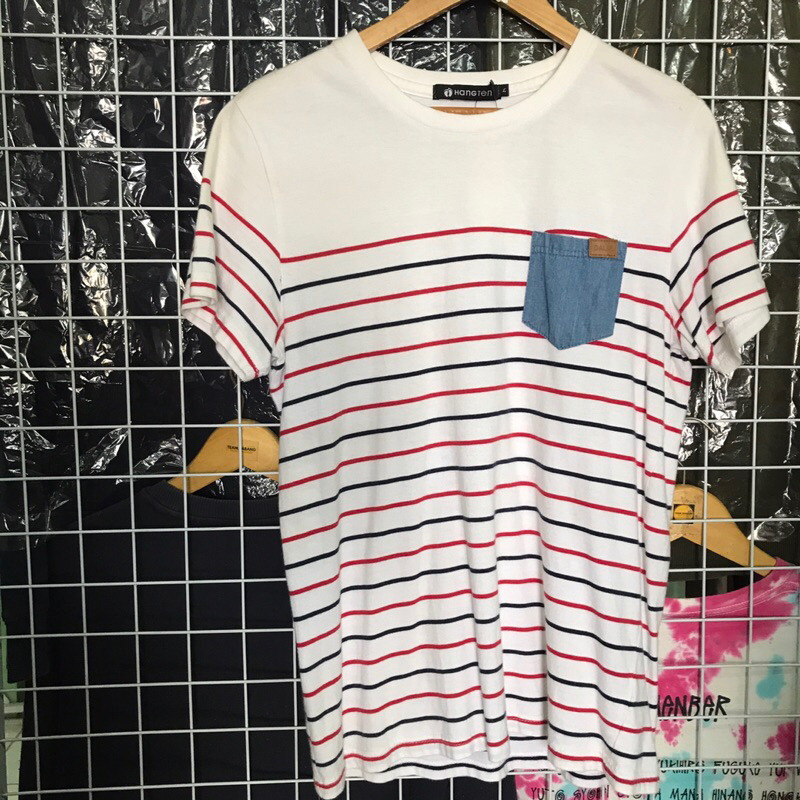 KAOS BRANDED HANG TEN BARU ORIGINAL MURAH