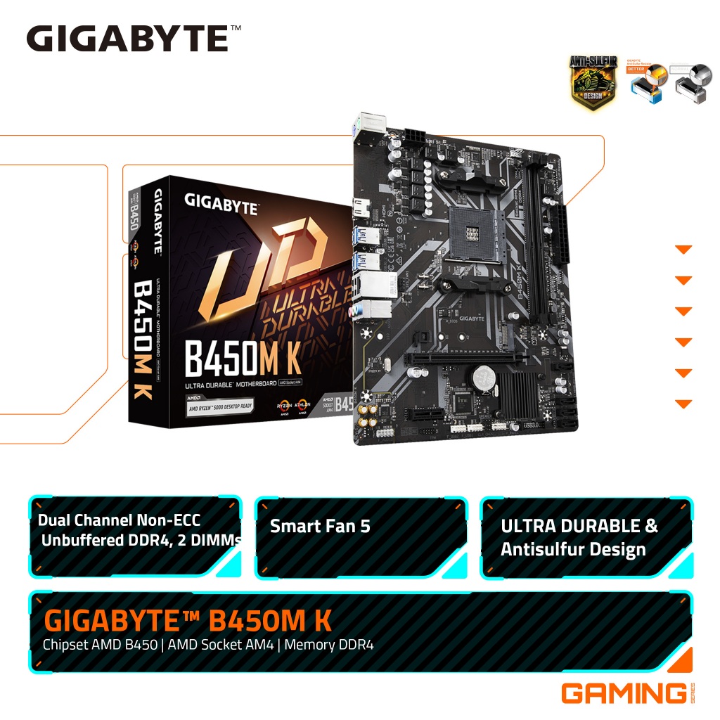 Gigabyte B450M K