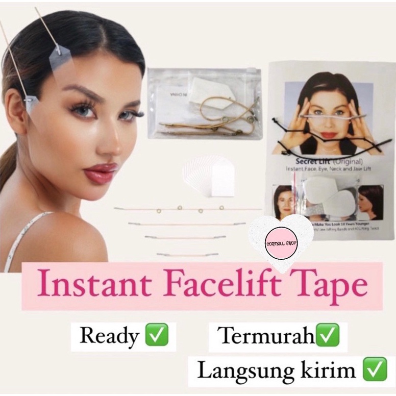 ART B68F TERMURAH ORIGINAL Face lift tools  Facelift tape  instant Face lift sticker penirus pipi ag