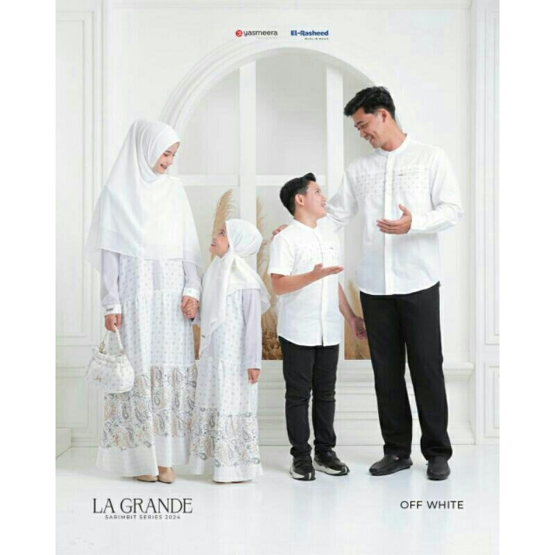 Sarimbit  2024 La Grande  off white Yasmeera