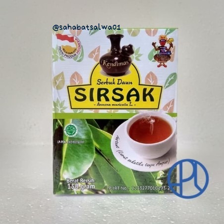 

Serbuk Daun Sirsak Herbal Instan KendiMas 150 Gr | Mencegah Kanker / Mengatasi Diabetes Original.