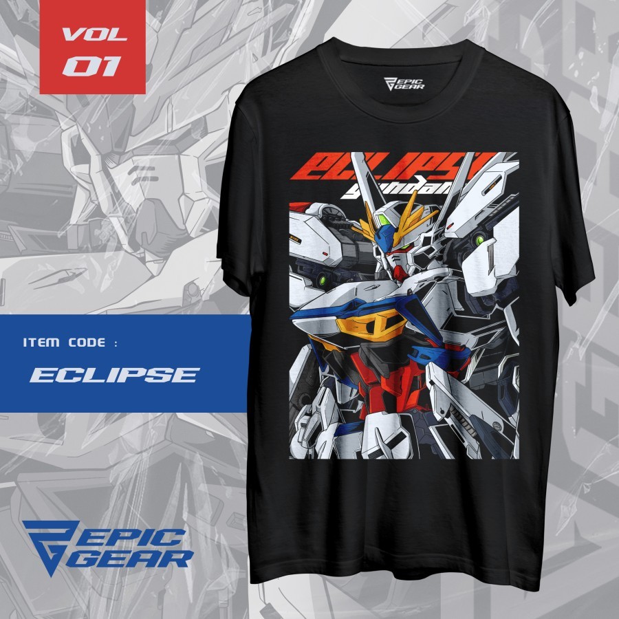 Kaos Gundam Eclipse - Tshirt GUNDAM Eclipse