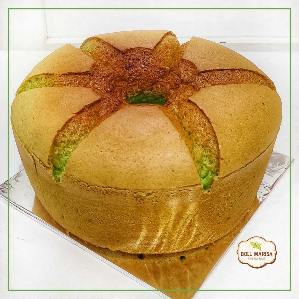 

Bolu Chiffon Pandan | Kue Ulang Tahun | Hampers