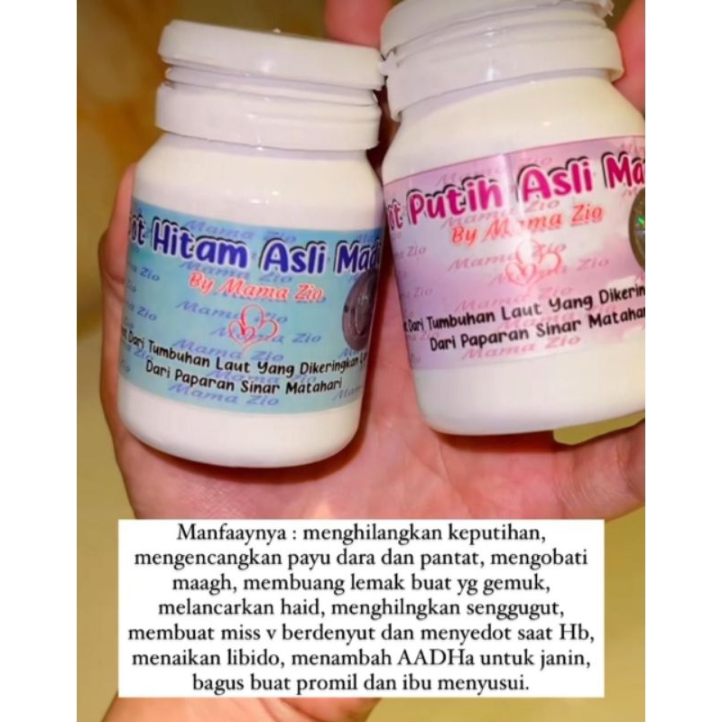 Mpot Putih dan Mpot Hitam Asli Madura by mama zio