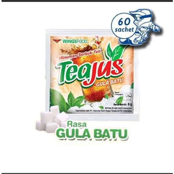 

Tea jus gula batu sachet