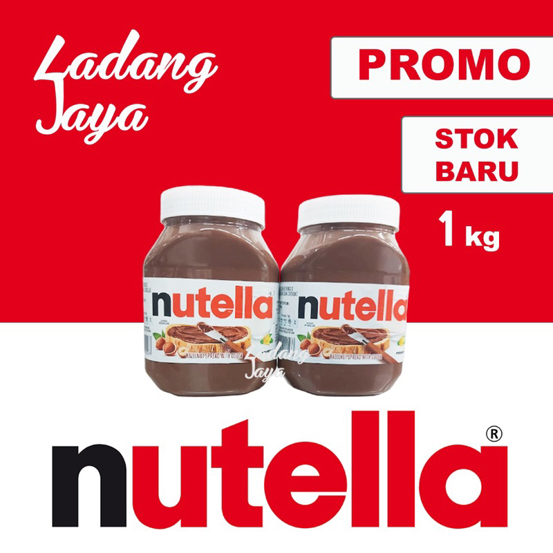 

[TERMURAH] Coklat Nutella 1kg Choco Hazelnut Olesan / Spread / Filling
