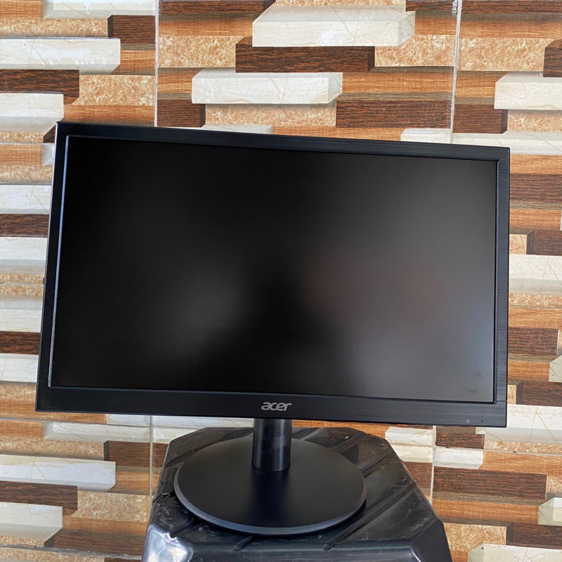 MONITOR LED ACER 19 INCH KONDISI NORMAL GARANSI 1 BULAN