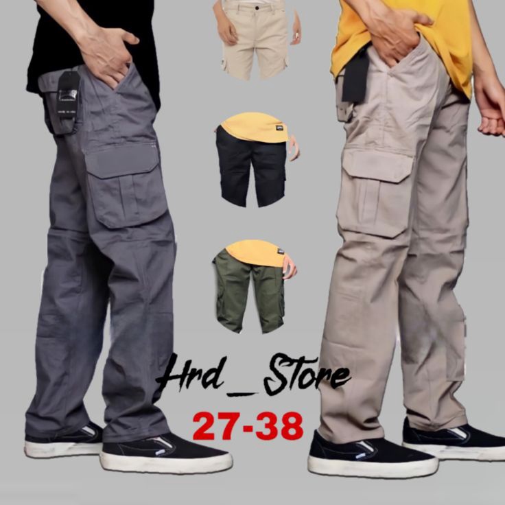 Dijamin Ori TERLARIS YANG LAGI HITS CELANA CARGO PANJANG PRIA POLOS TERMURAH ARMY LORENG UFC VENUM M
