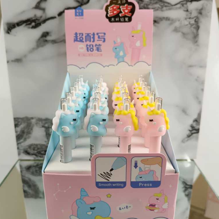 

Pensil Eternal Premium The Unicorn Of Dreams / Pensil Terbaru Tanpa Isi Tanpa Rautan/ Karakter Lucu 3D